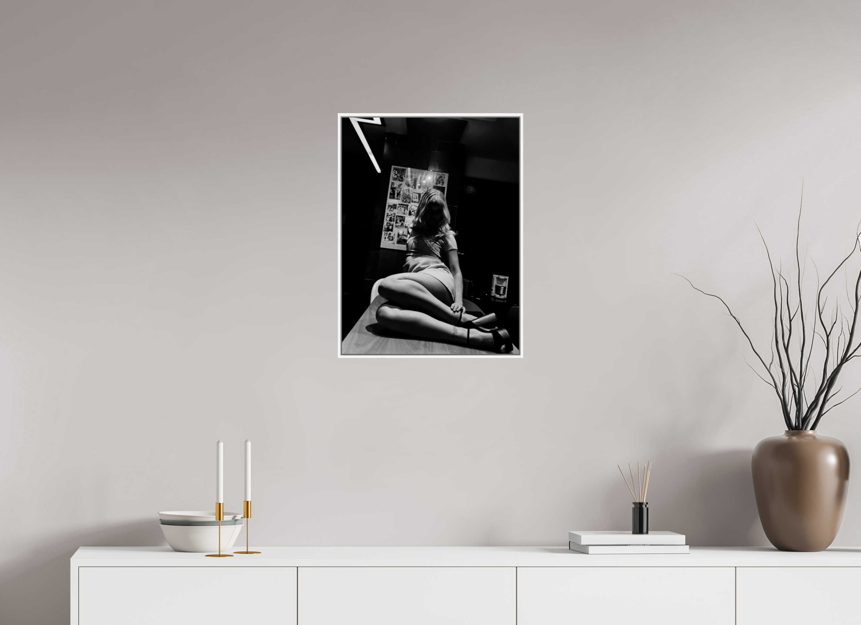 45 x 60 cm, Ilford 1 Oscura 15