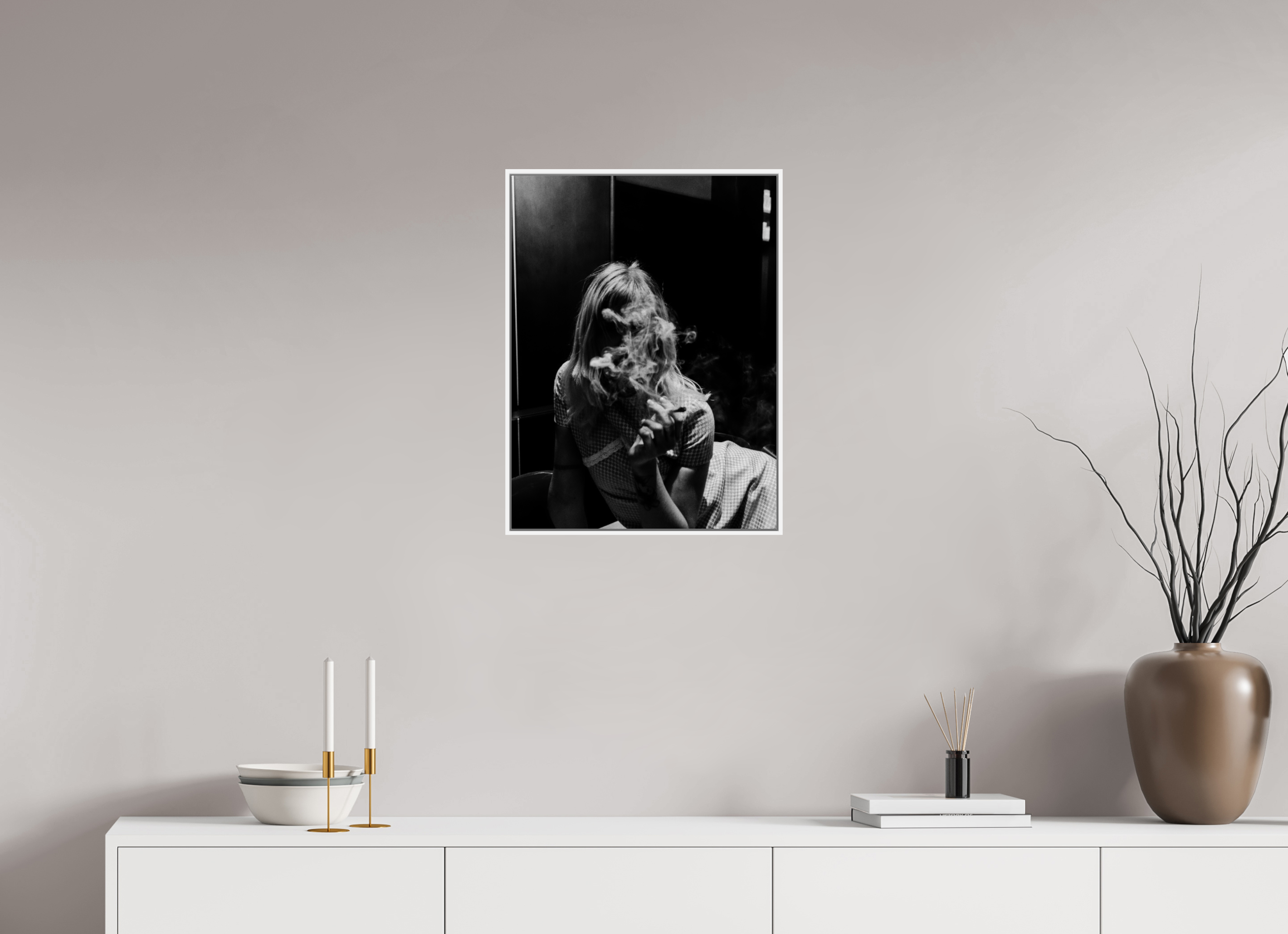 45 x 60 cm, Ilford 1 Oscura 8