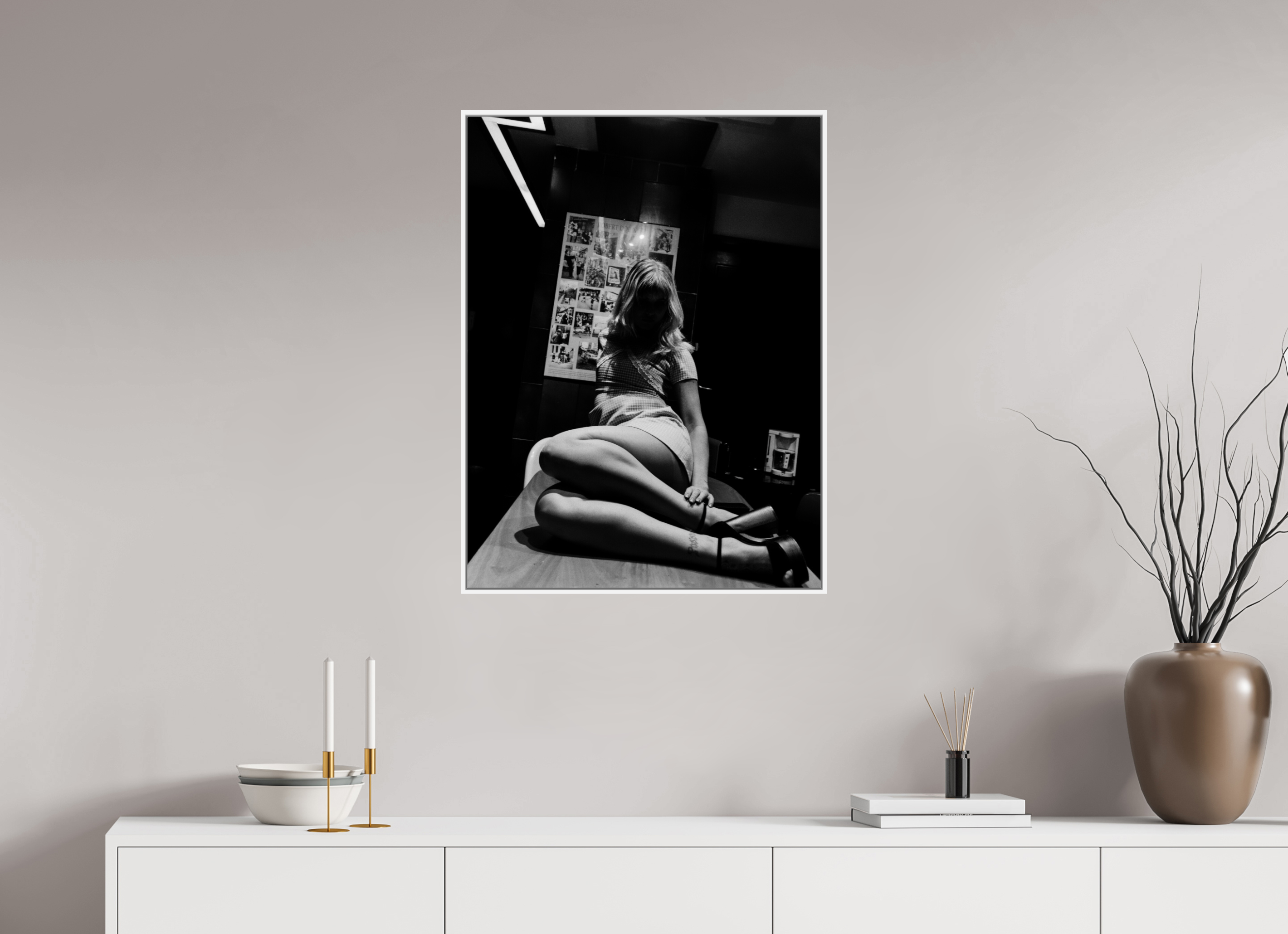 60 x 80 cm, Ilford 1 Oscura 15